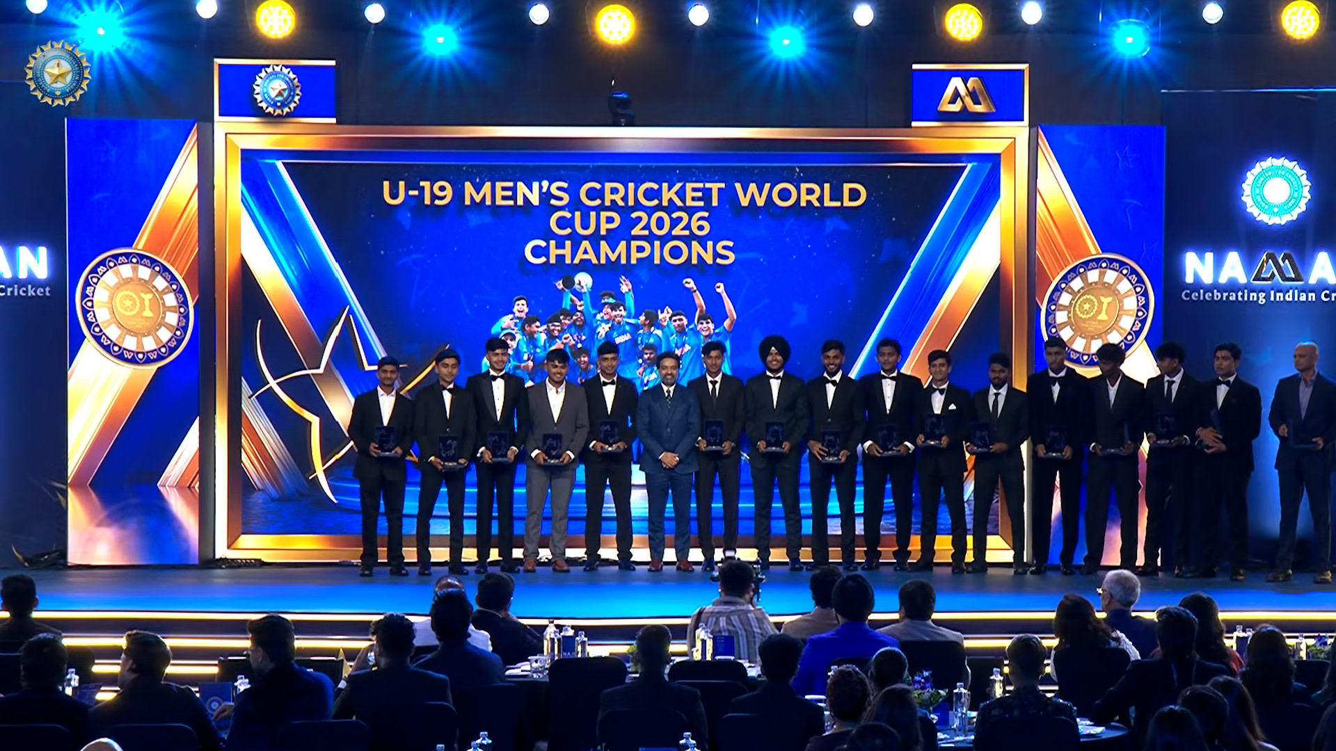 Men's U19 CWC Winners Felicitated