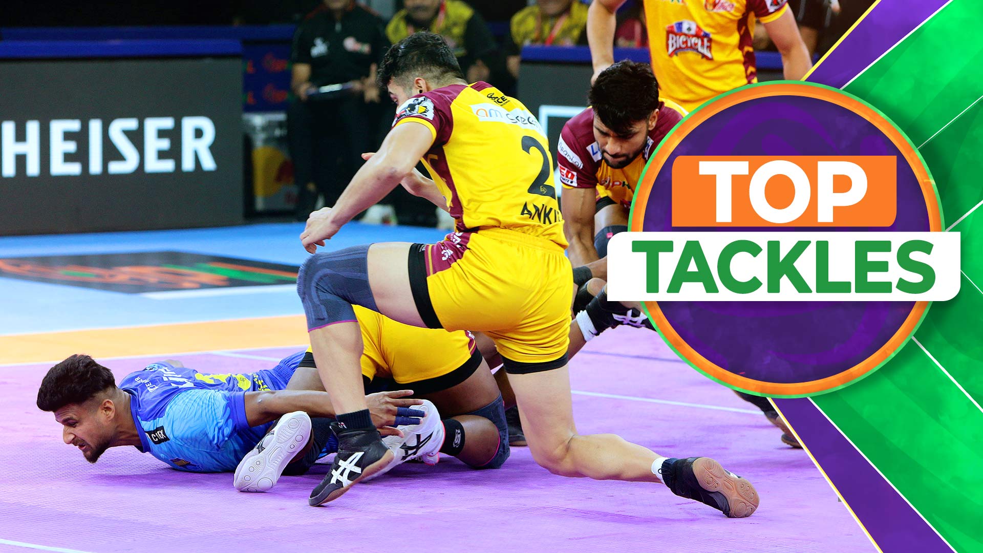 Top Tackles: Warriorz vs Titans