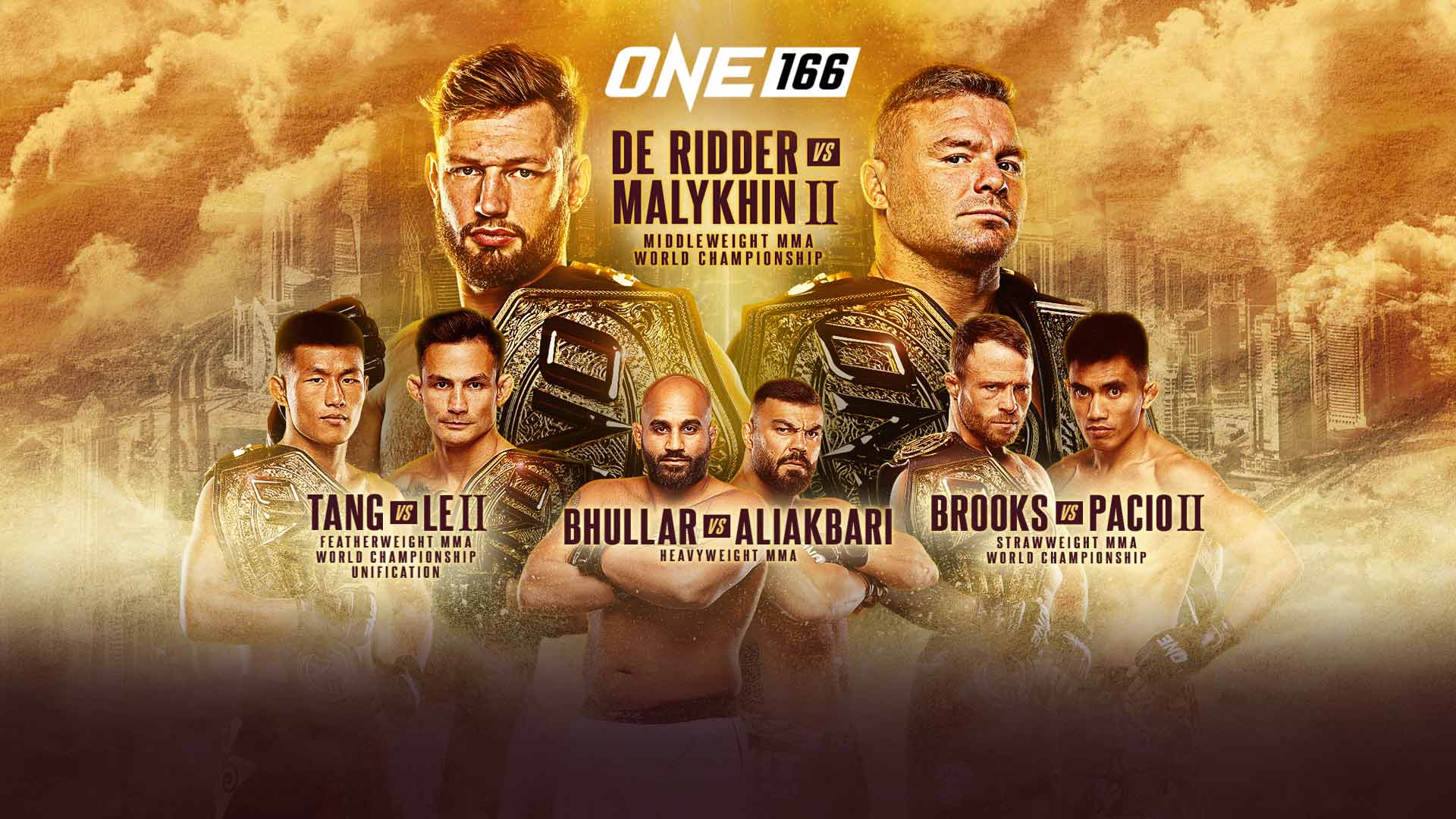 Replay: ONE 166, De Ridder vs Maykhin II