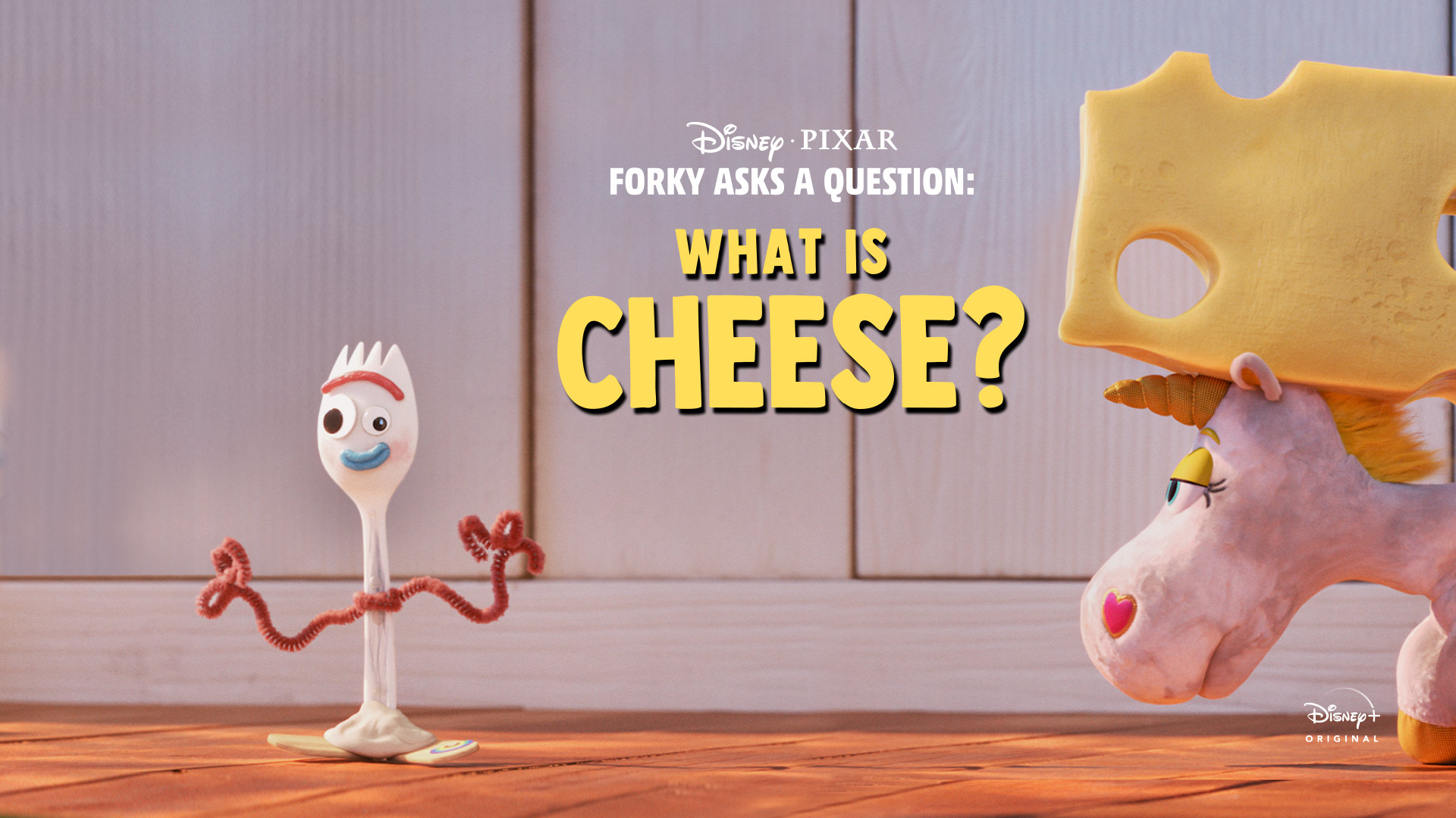 Forky Asks A Question: What is Cheese?