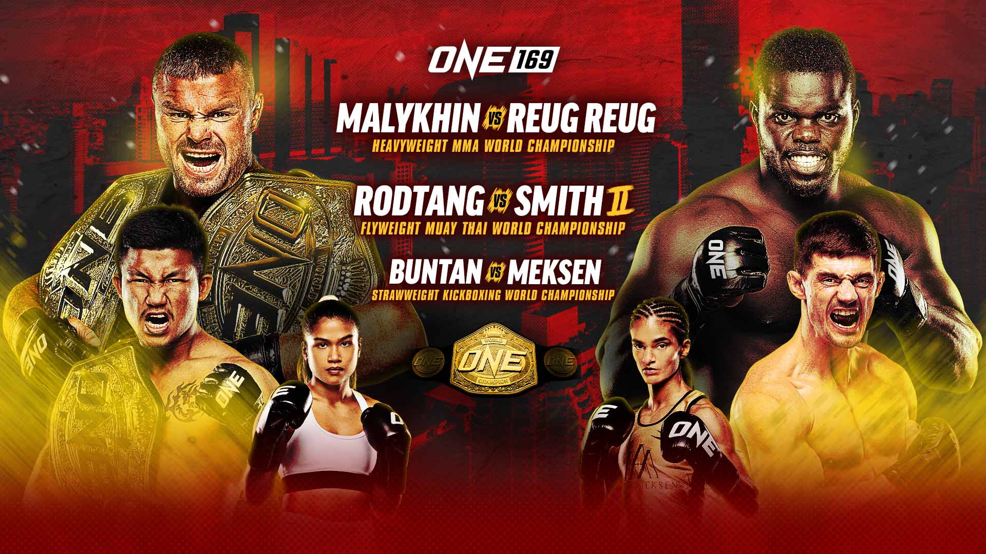 Replay: ONE 169, Malykhin vs Reug Reug