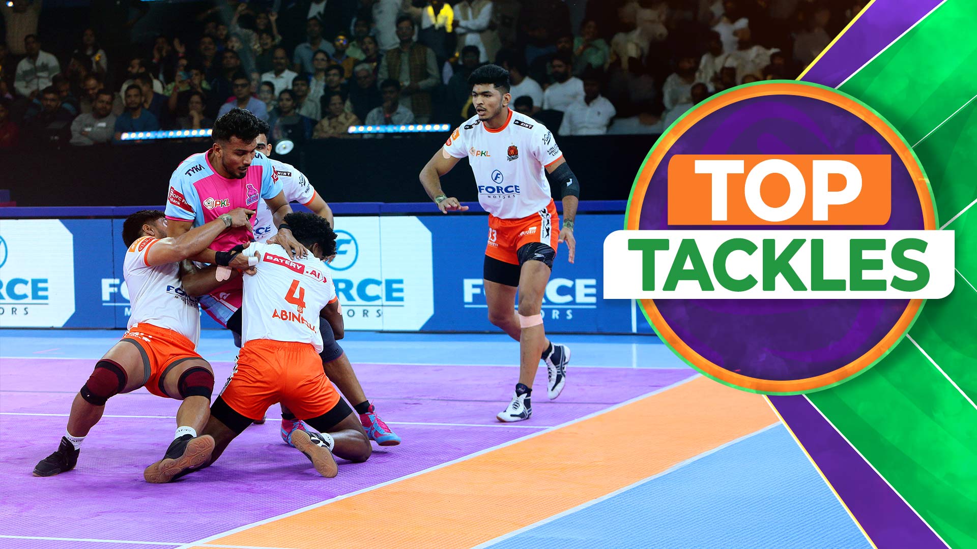 Top Tackles: Panthers vs Paltan