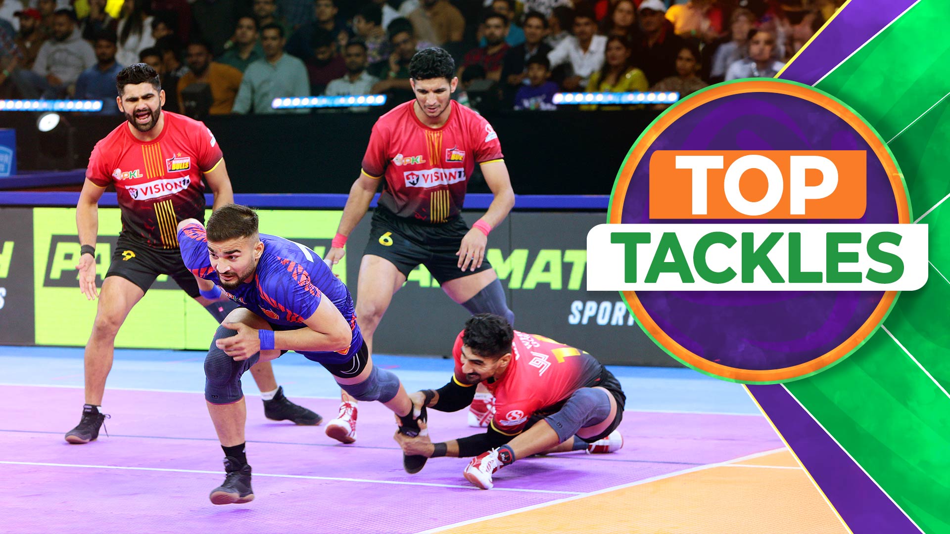 Top Tackles: Dabang vs Bulls