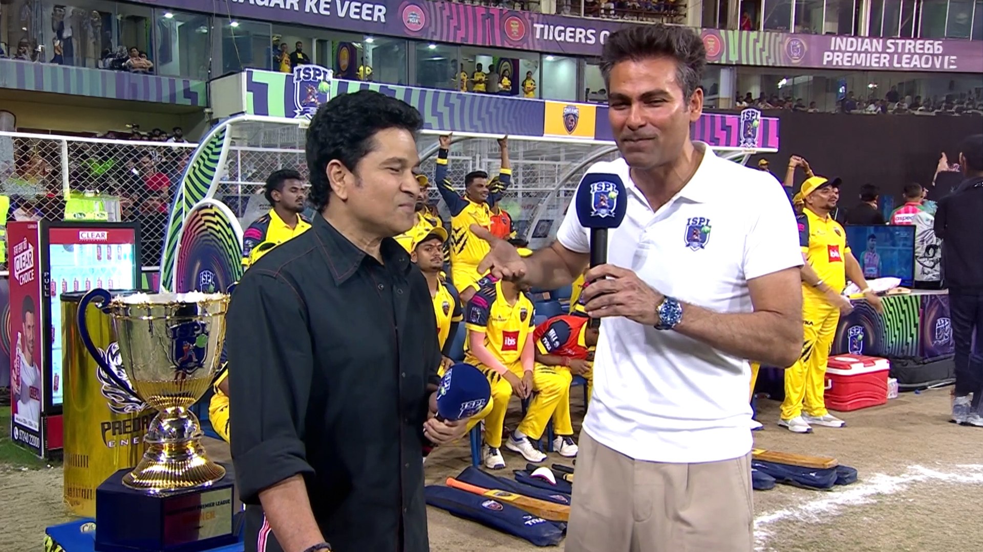 Tendulkar Graces ISPL Final with His Presence