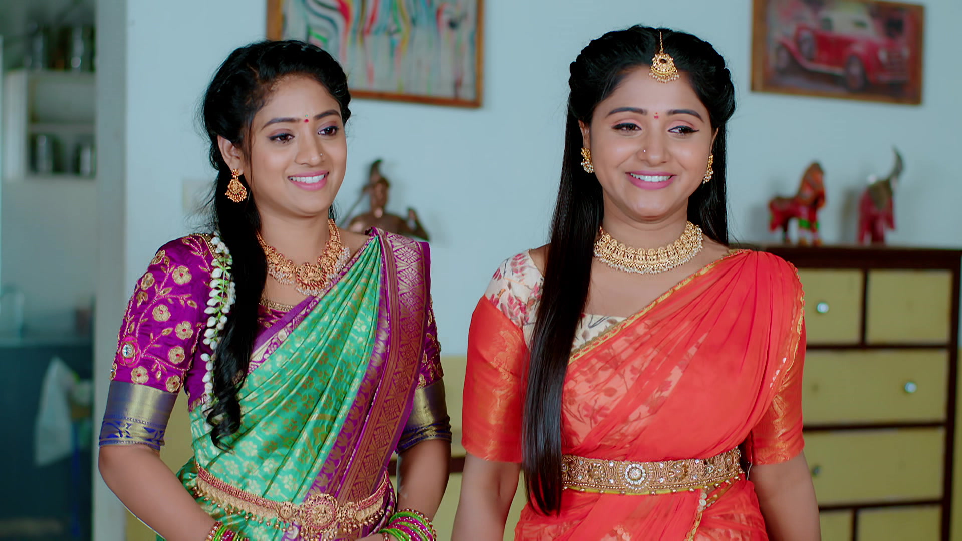 Anu, Padmavathi Feel Joyful