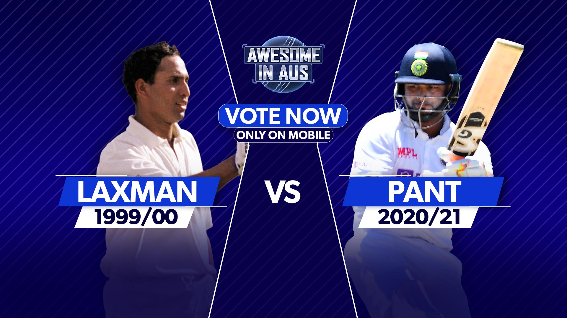 QF3: Laxman 99/00 vs Pant 20/21