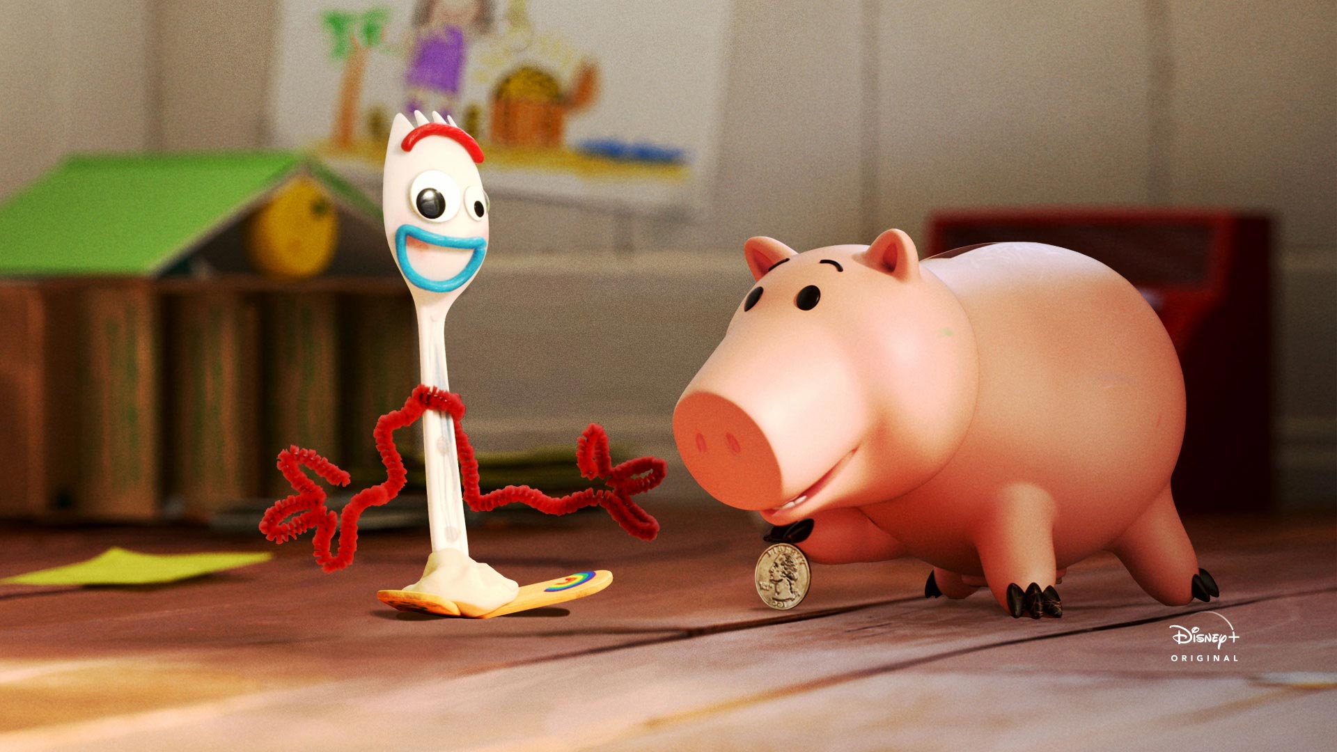 Forky Asks a Question What is Money? Disney+
