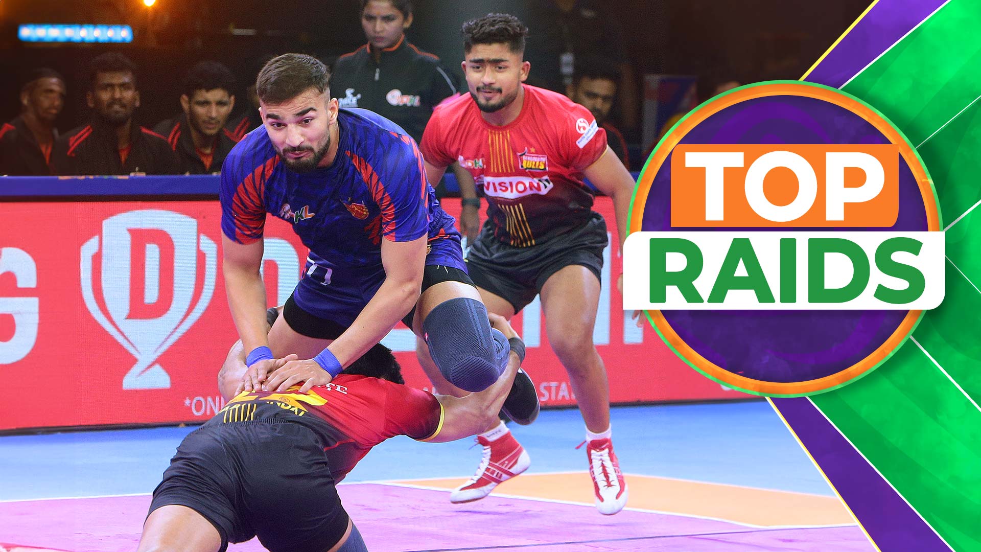 Top Raids: Bulls vs Dabang