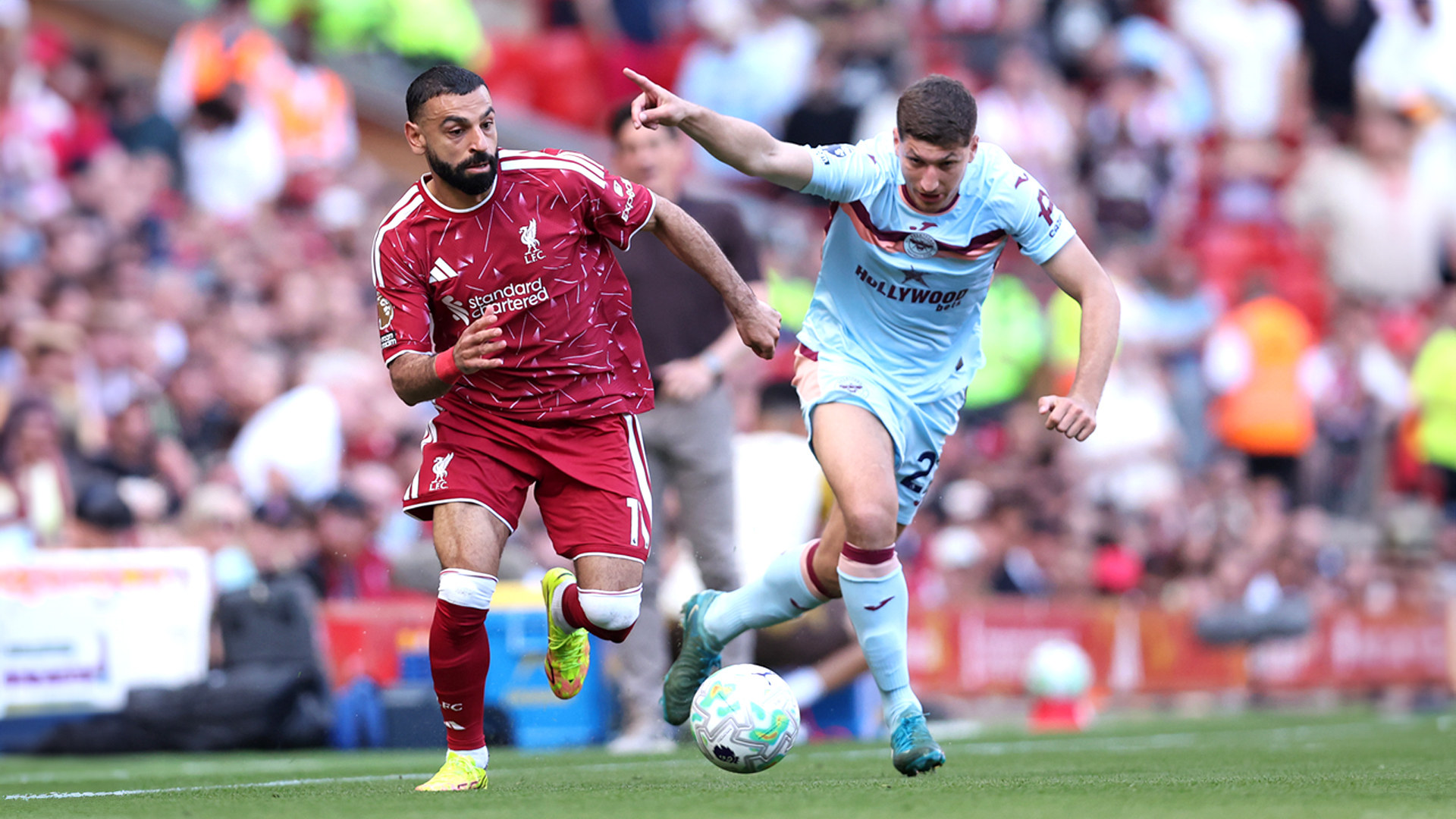 Watch Liverpool 1-1 Brentford video