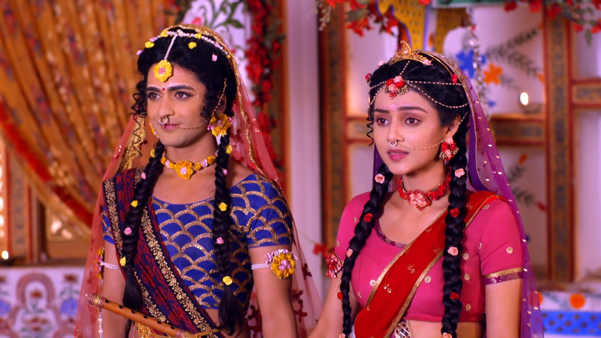 Radha Helps Yashoda