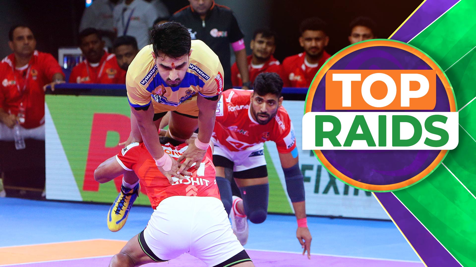 Top Raids: Giants vs Thalaivas