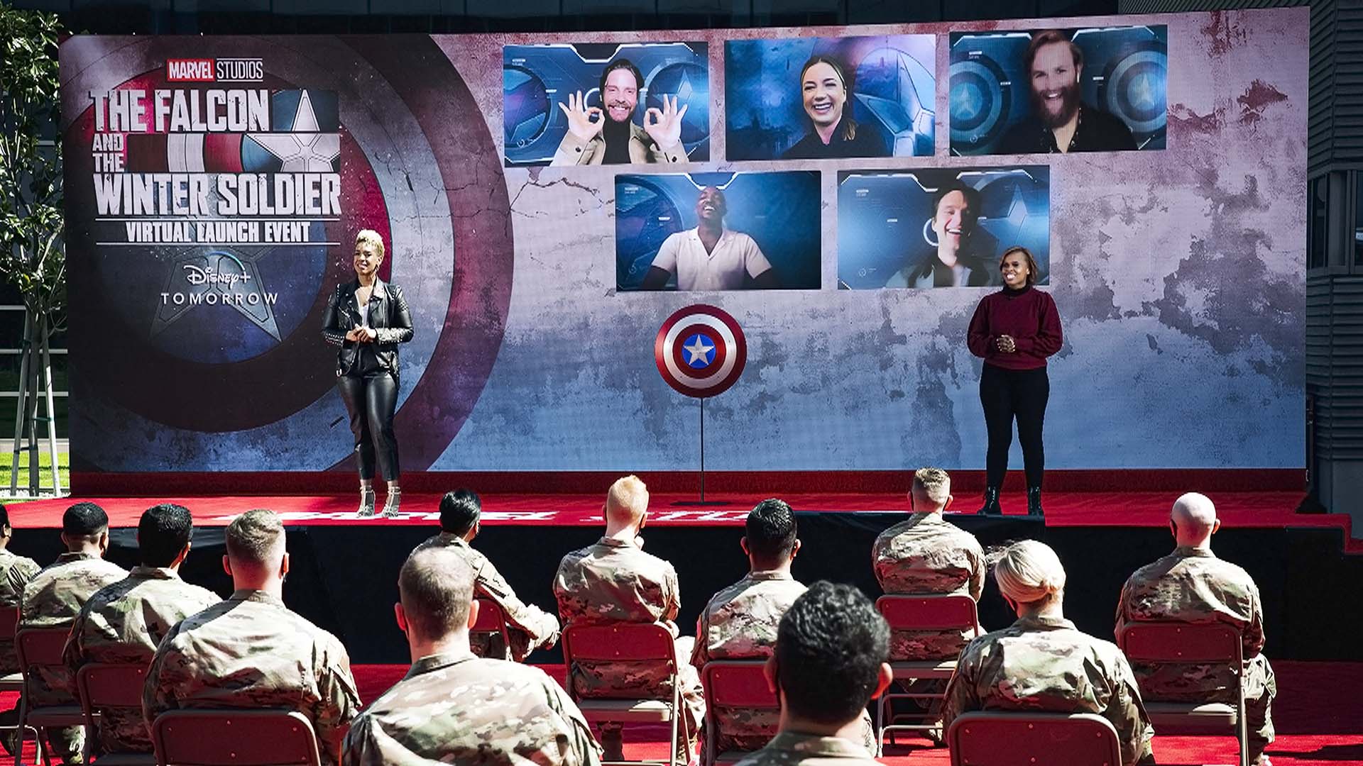 Virtual Launch Event with Talent, Marvel Studios Team & Military ...