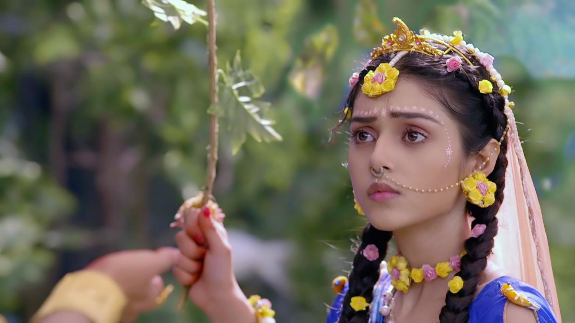 Radha s Concern for Krishna