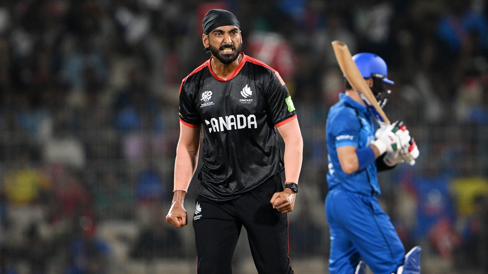 AFG Fall of Wickets vs CAN