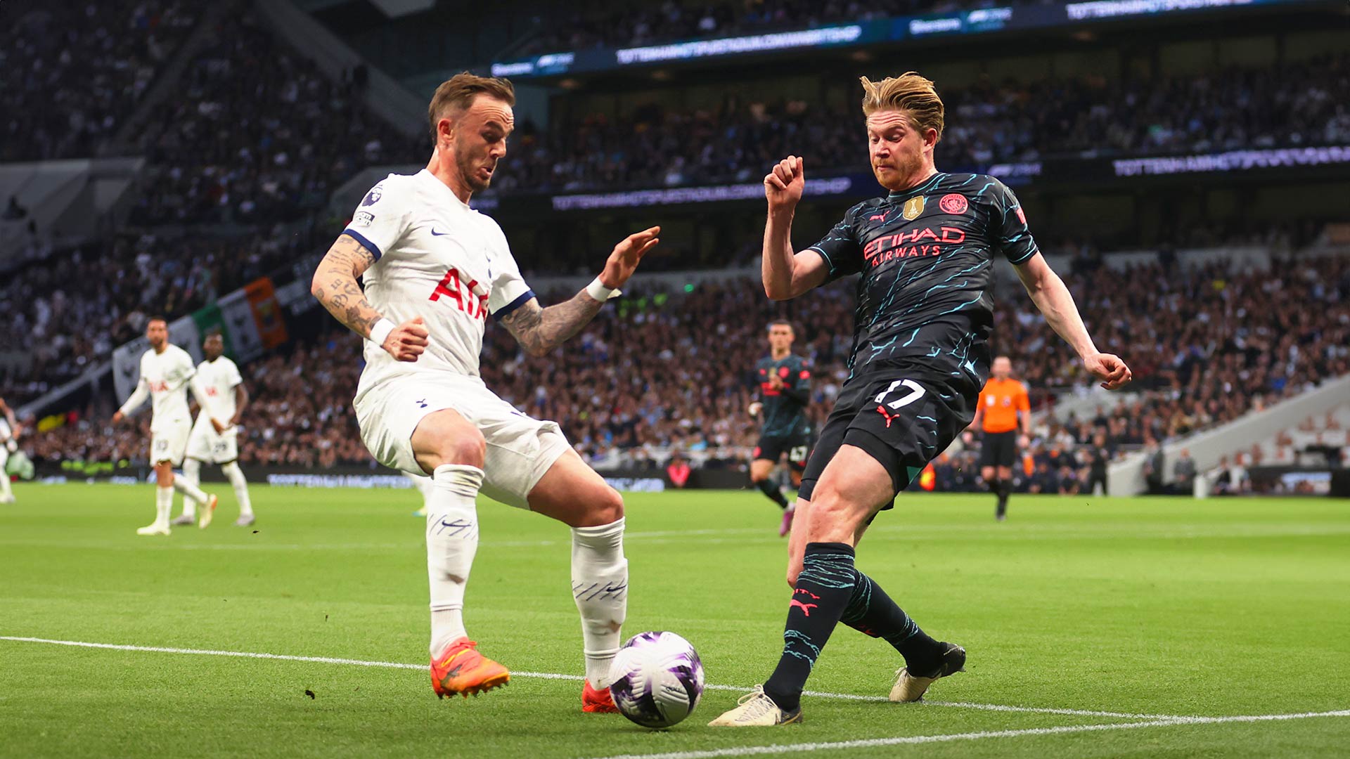 Replay: Tottenham vs Manchester City