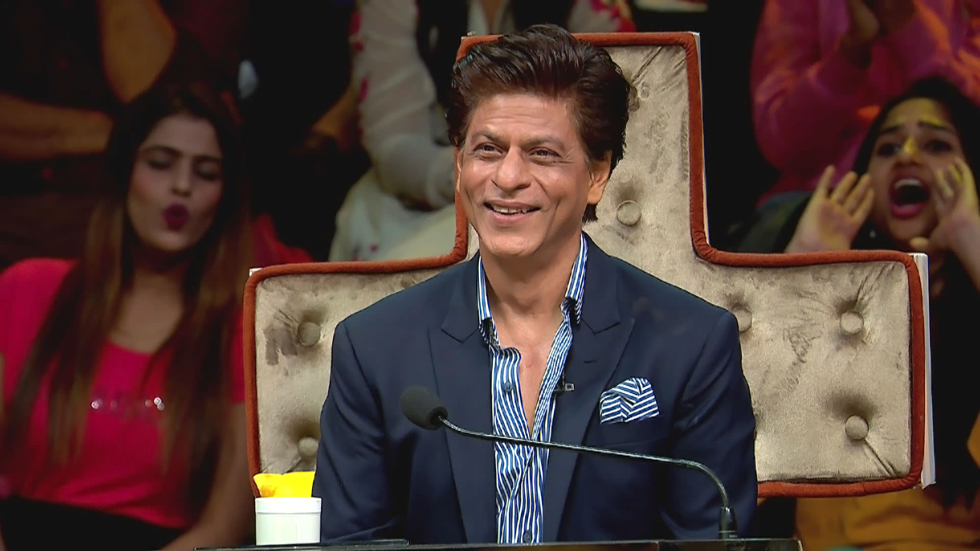 SRK Anushka Katrina on the Show