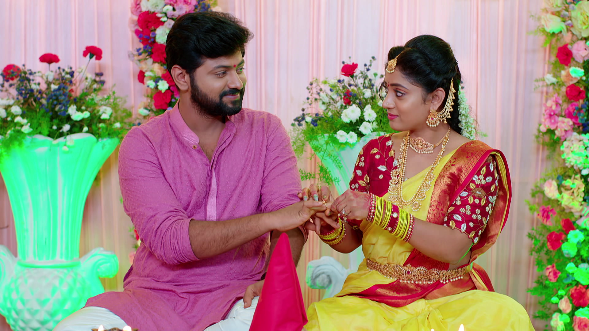 Anu, Arya are Engaged