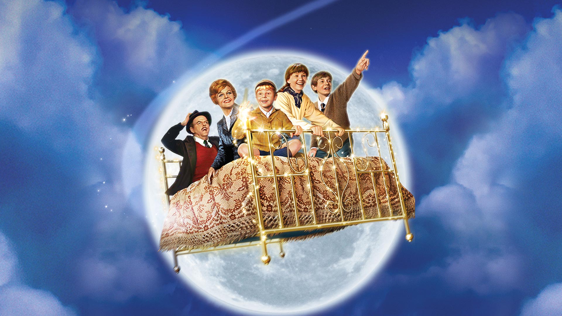 Bedknobs and Broomsticks on Disney+ Qatar English French (Parisian