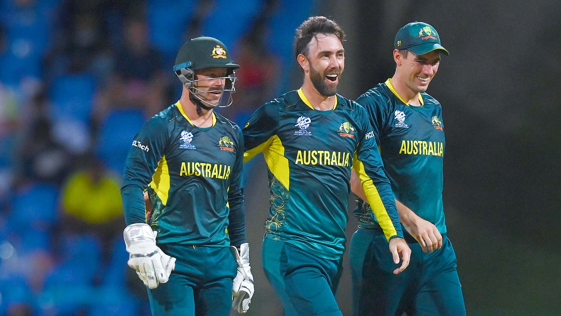 AUS Stroll Past BAN in Rain-hit Clash