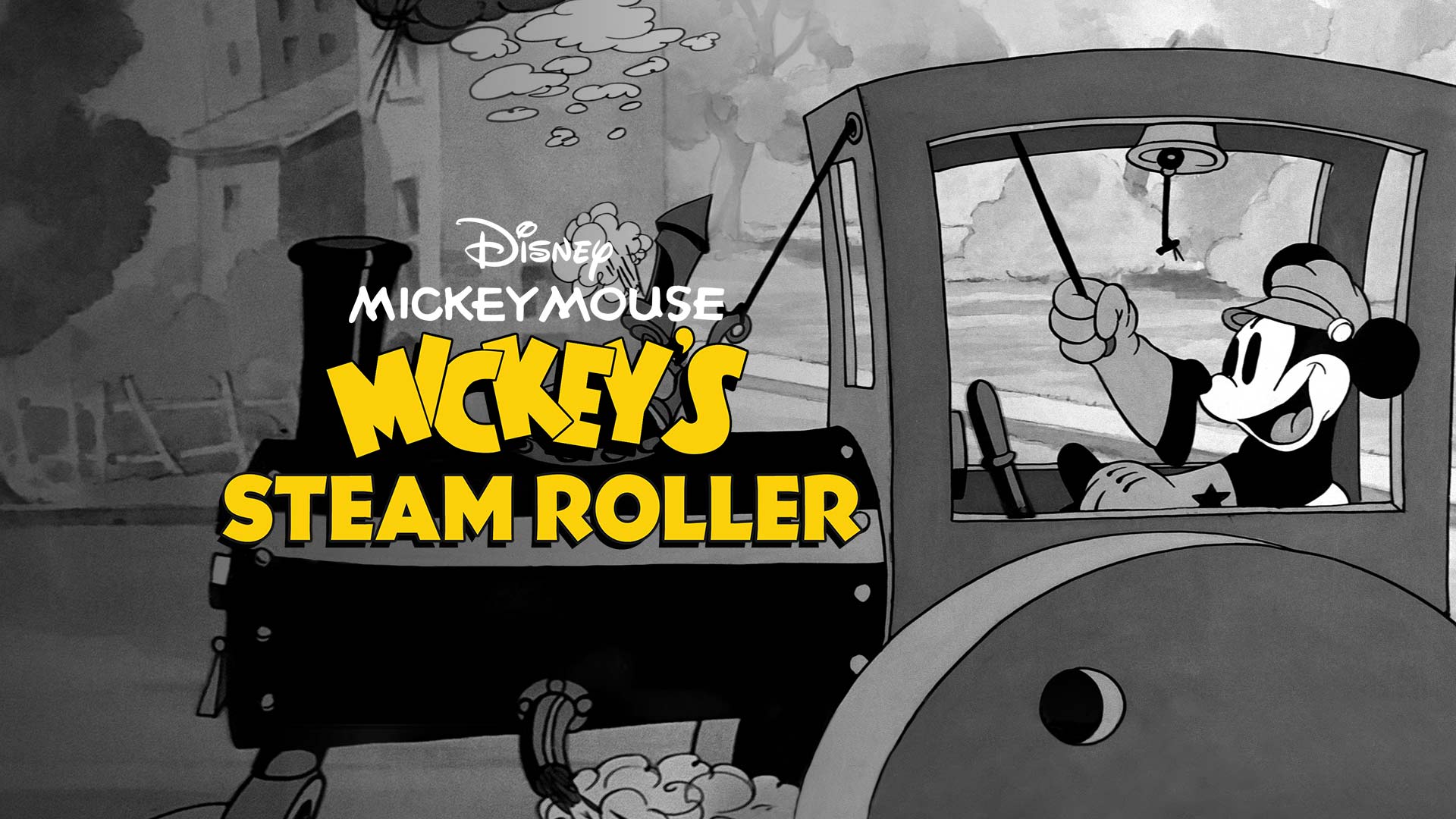 Mickey's Steam-Roller