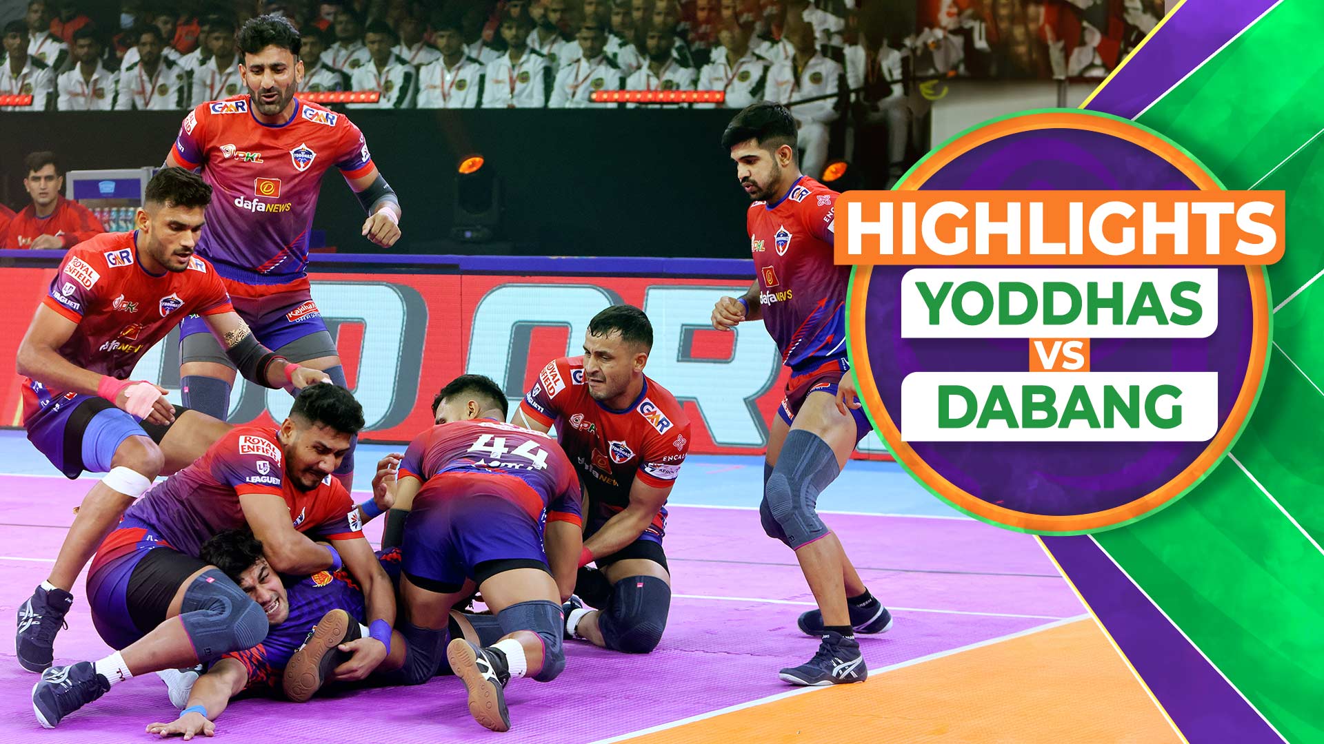 Yoddhas 28-23 Dabang