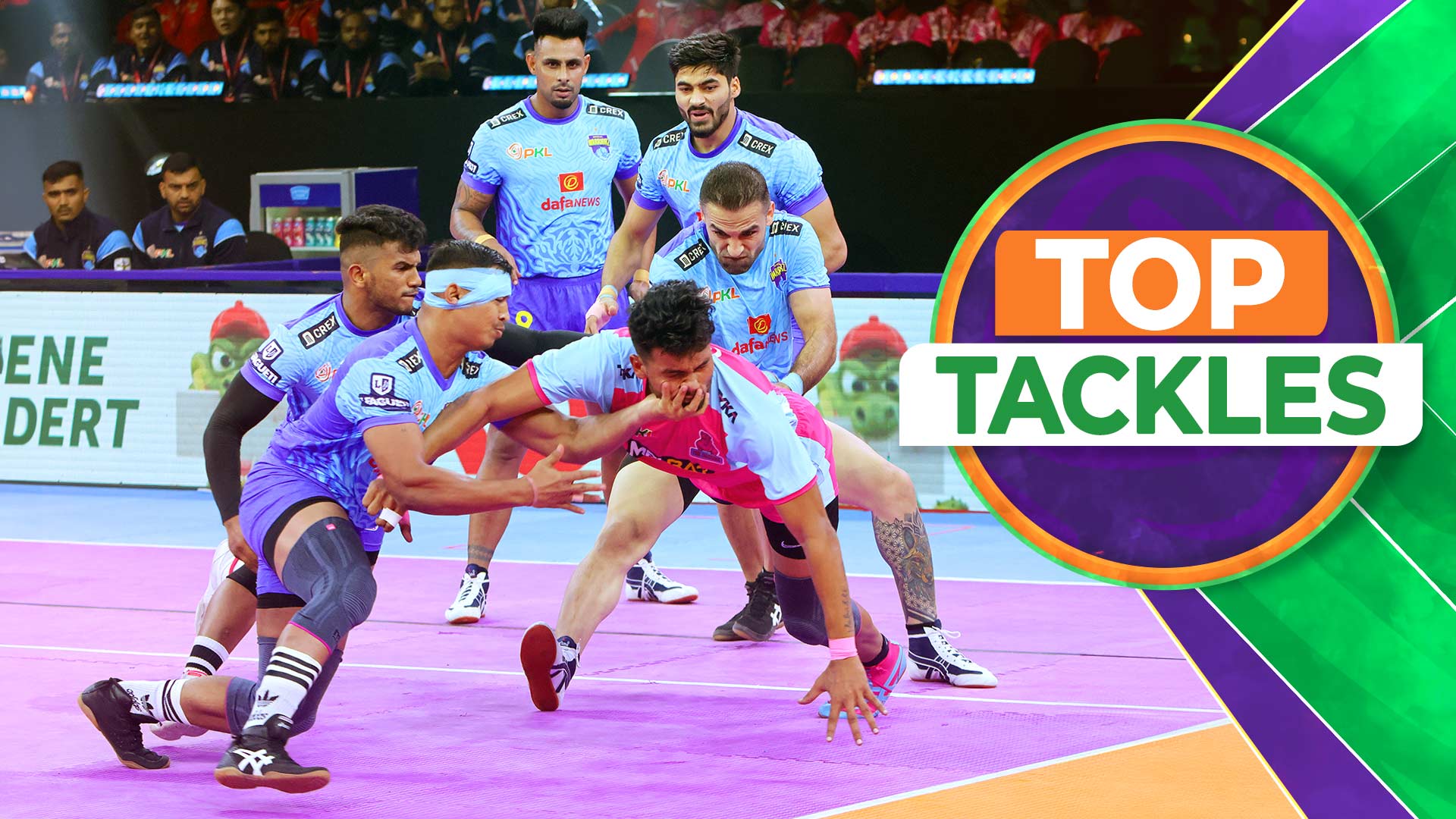 Top Tackles: Warriorz vs Panthers