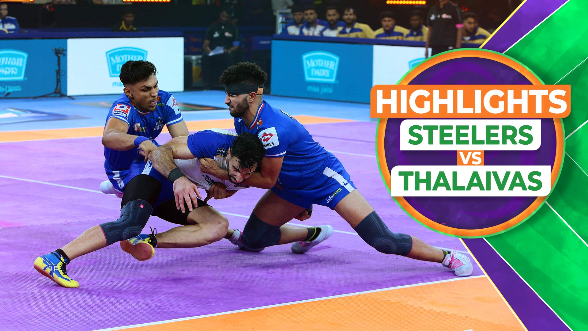 Steelers 36-29 Thalaivas