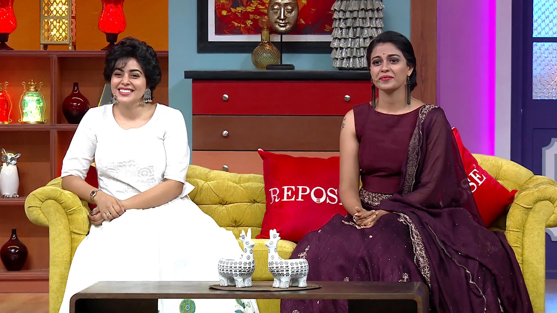 Shamna Kasim, Anusree on the Show