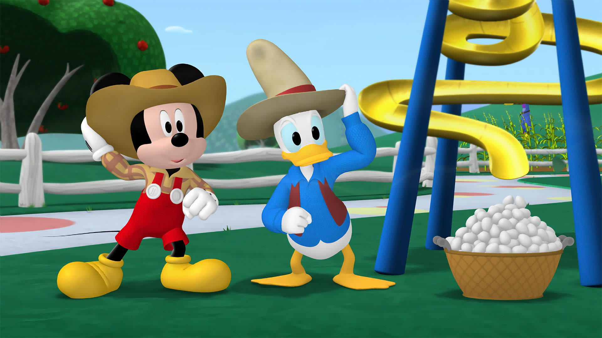 Mickey and Donald Have a Farm!