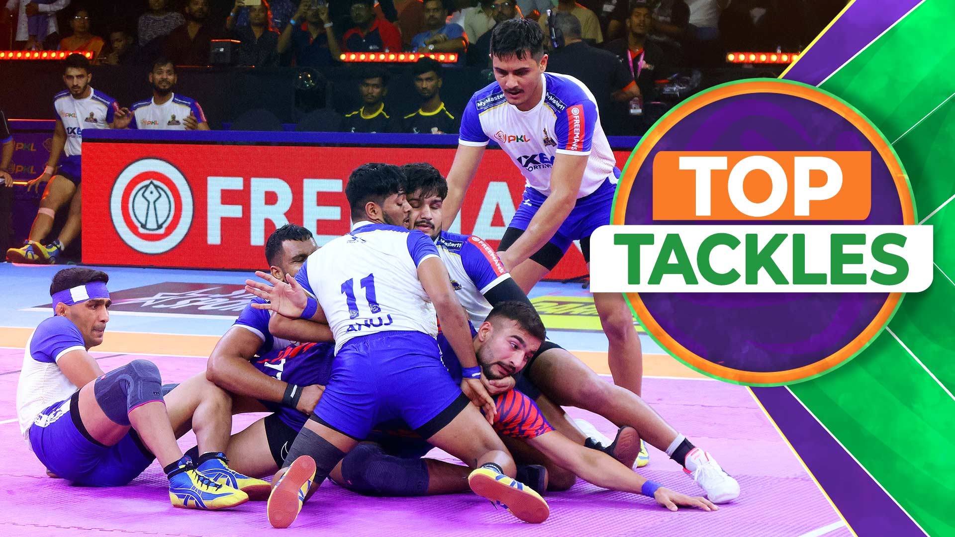 Top Tackles: Dabang vs Thalaivas