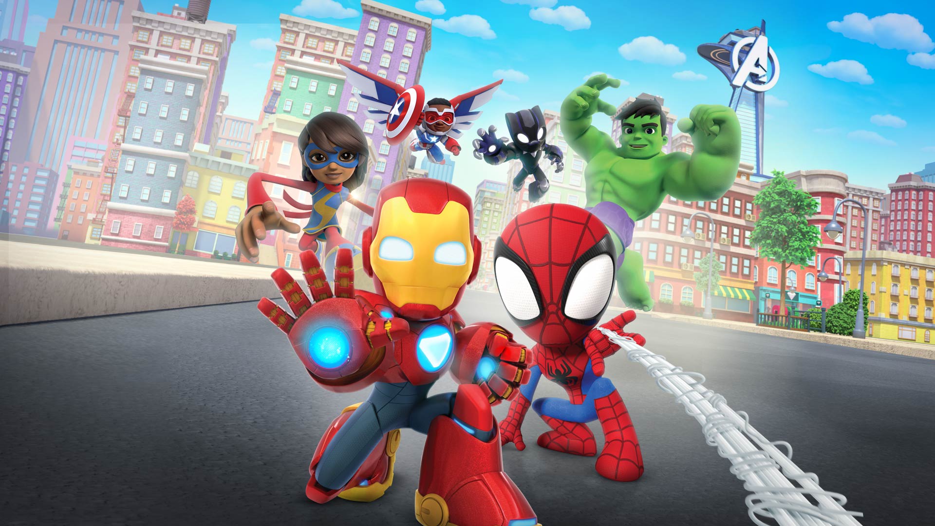 Nonton Spidey And Iron Man Avengers Team Up Film Di Disney