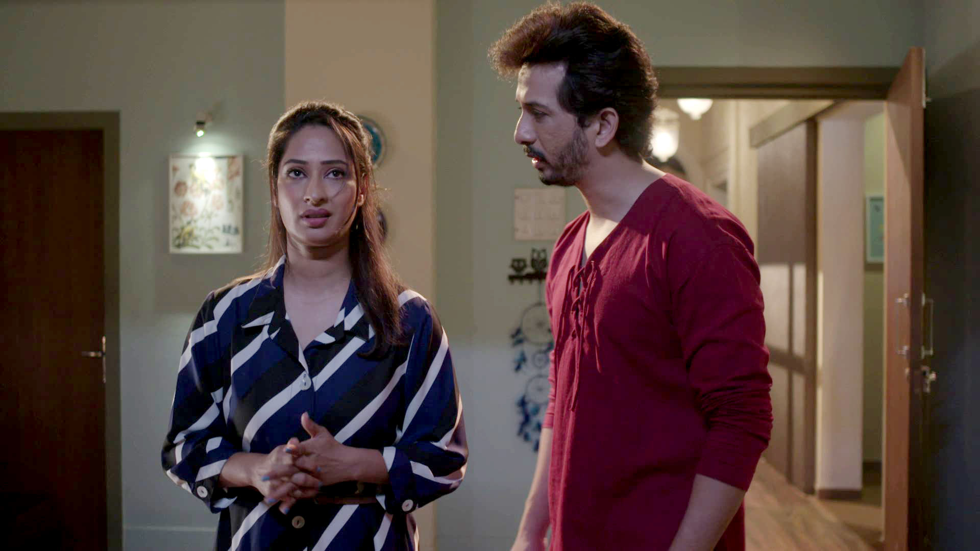 Malhar Tries to Persuade Monica