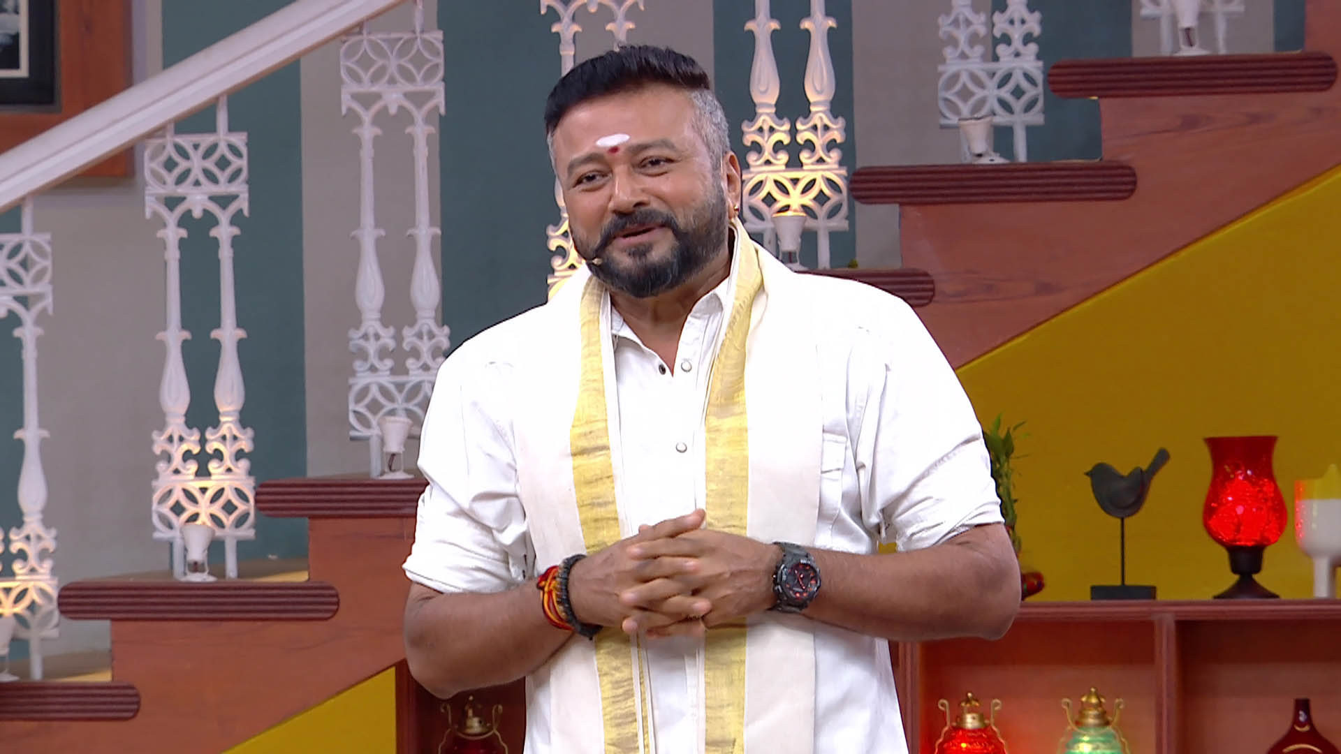 Jayaram Visits the Show