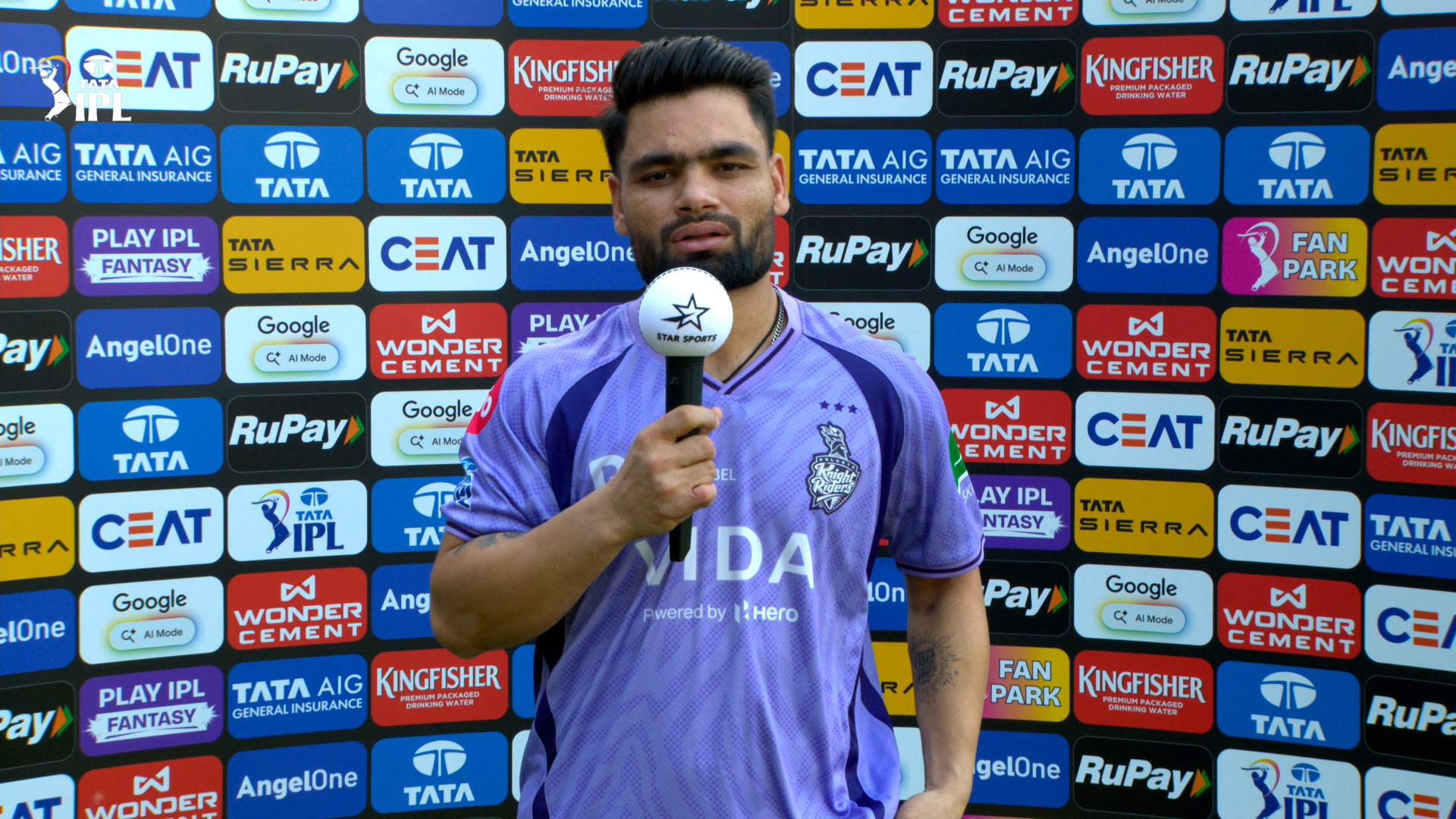 Rinku Shares Team Goals Ahead of MI Clash