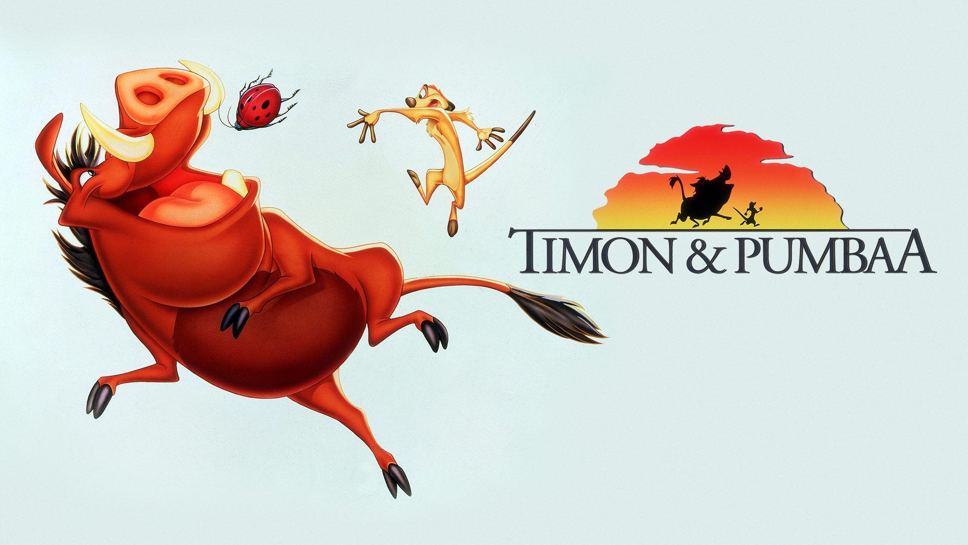 The Lion King's Timon Pumbaa Timon And Pumbaa Logo Transparent PNG ...