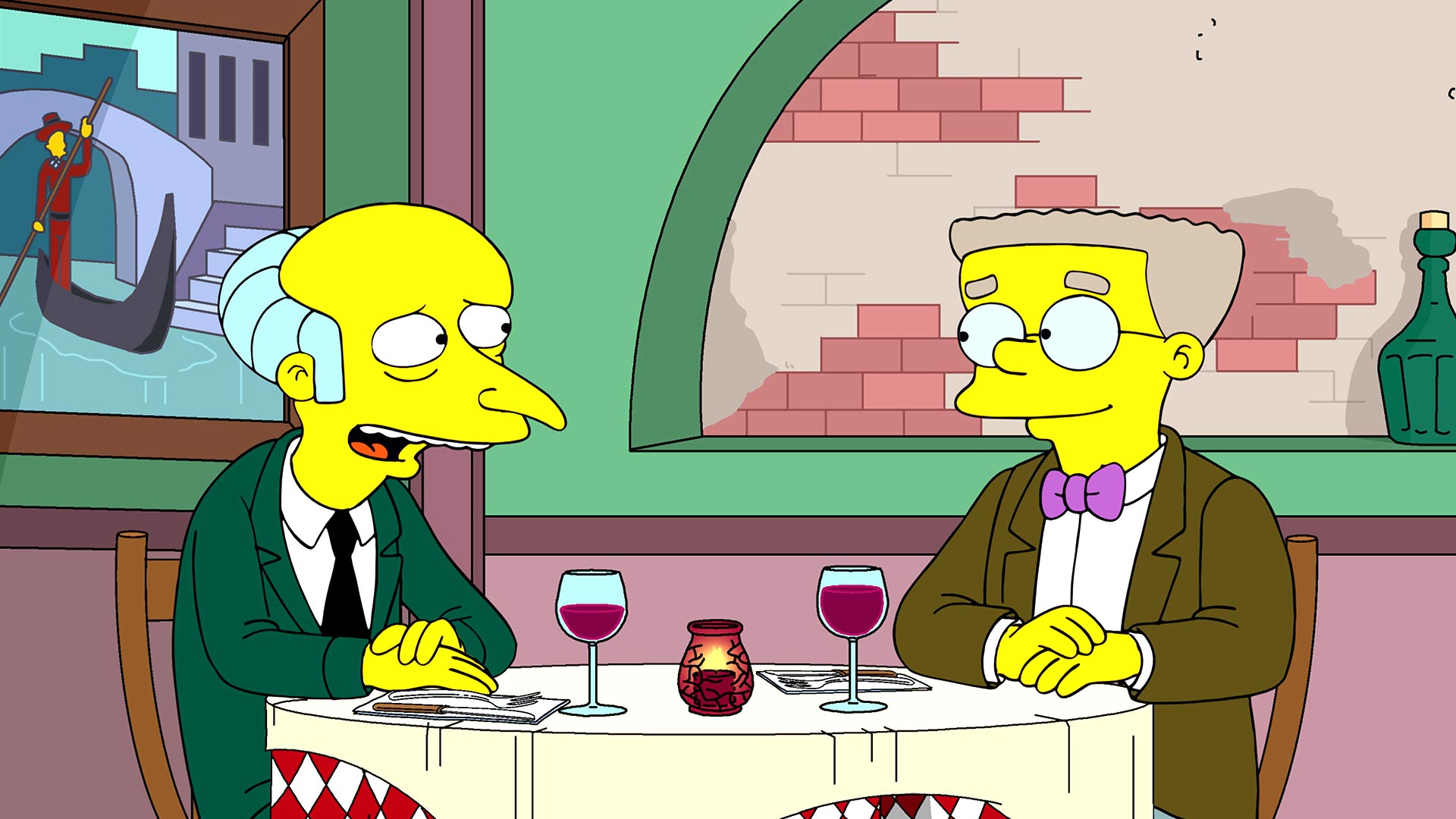 The Simpsons S27 Episode 17: Homer turns to a dating app to help find <b>Smith...</b>