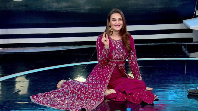 Pretty Preity on stage - JioHotstar