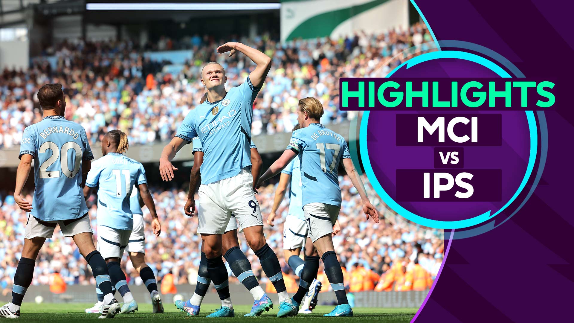 MW 2: Manchester City 4-1 Ipswich Town