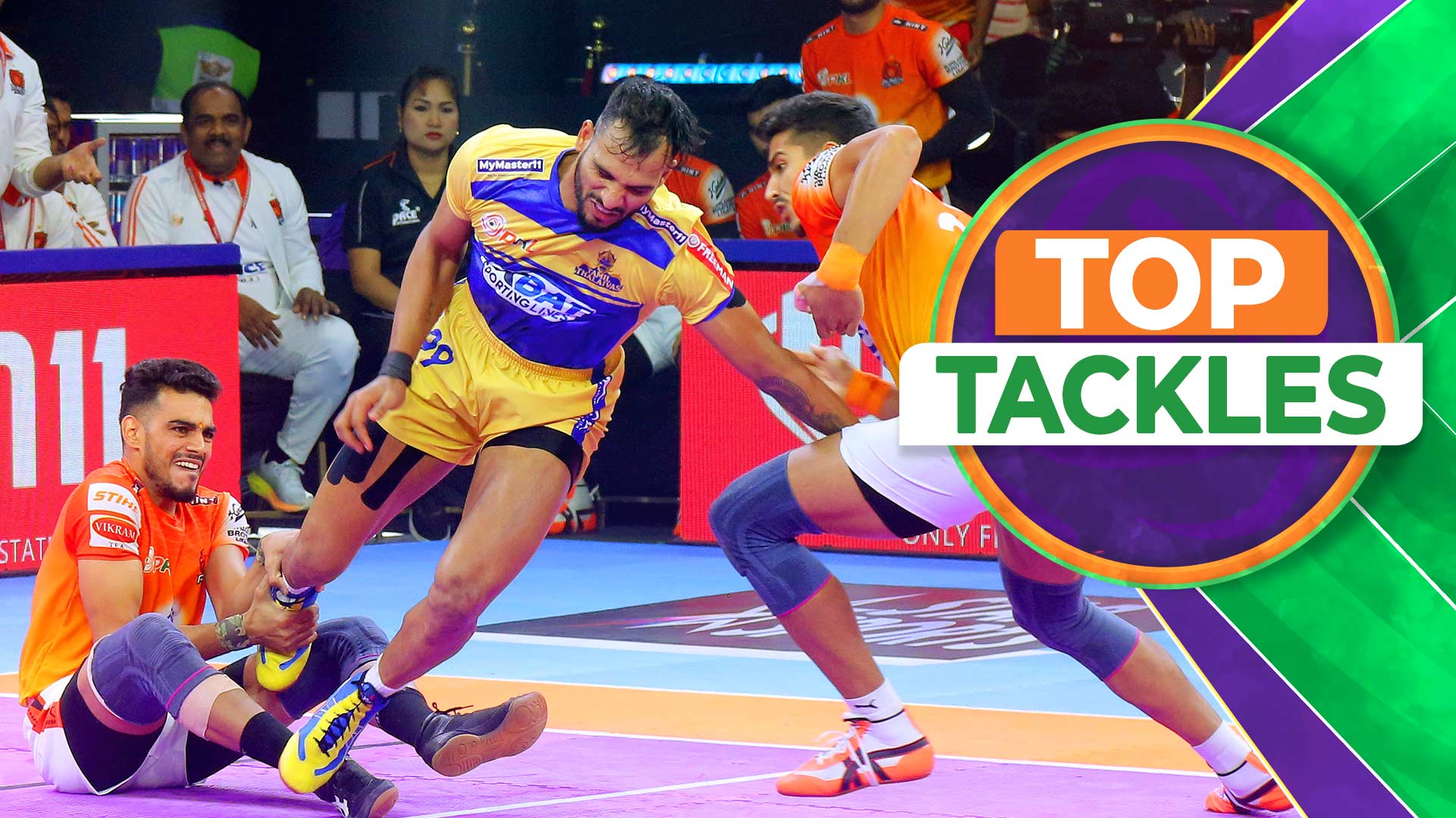 Top Tackles: Thalaivas vs Paltan