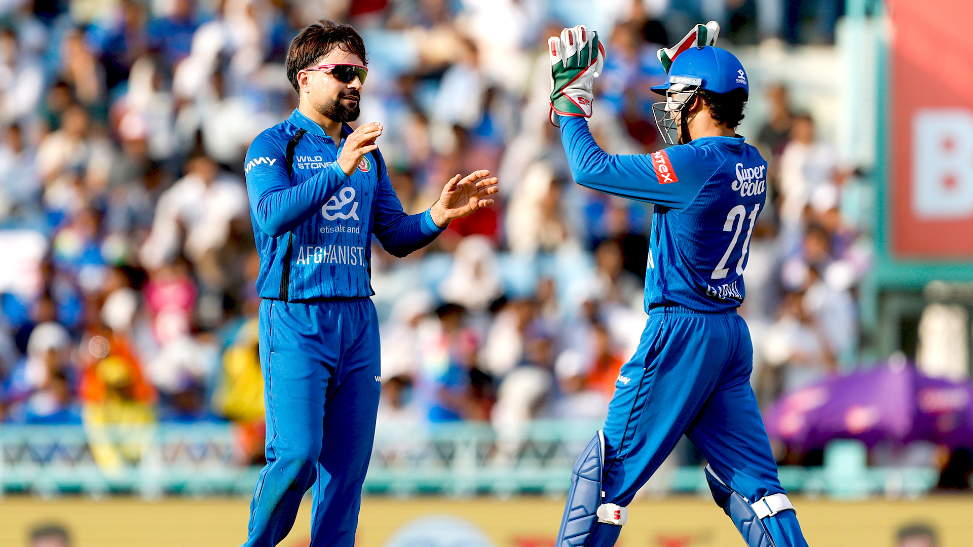 Rashid's 3/48 vs IND in 2nd ODI