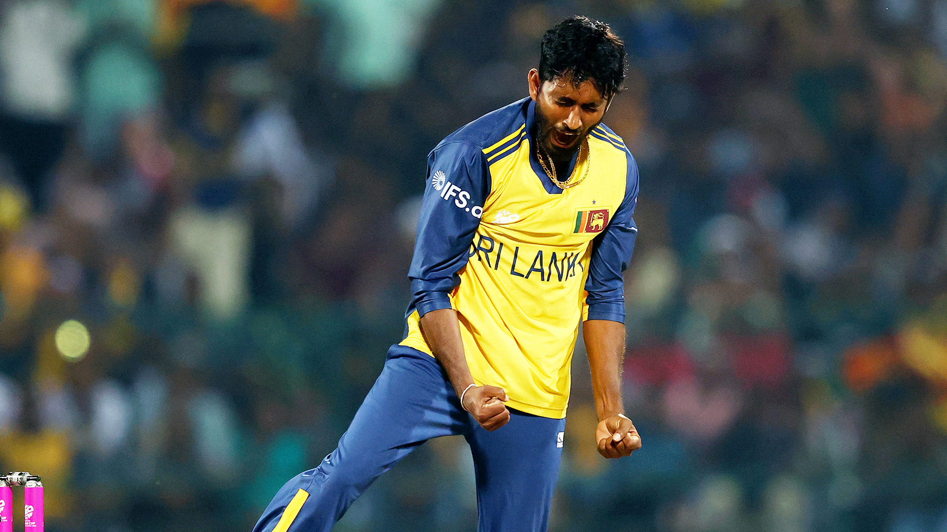 Hemantha's 3/37 vs AUS