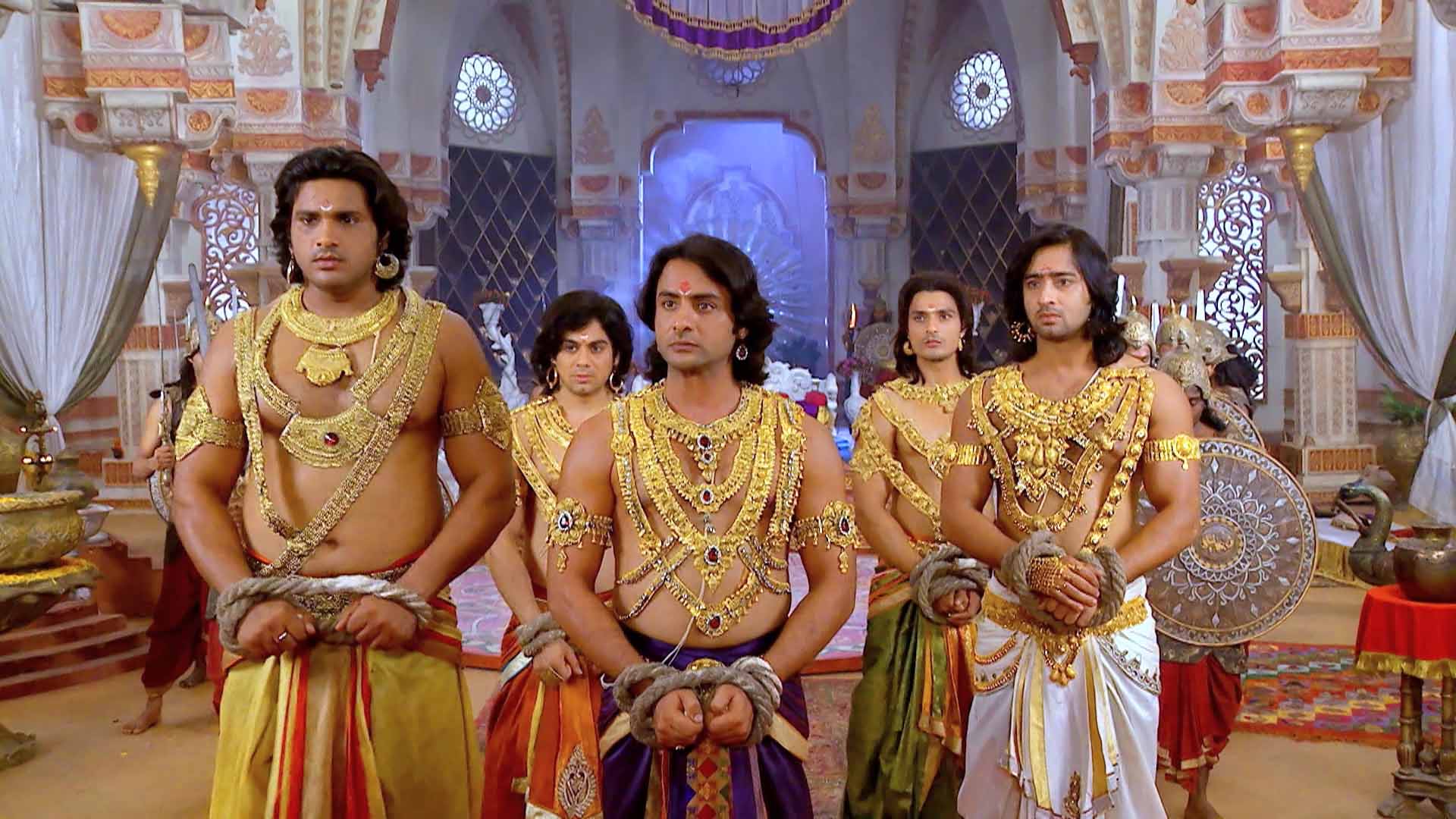 The Pandavas are Arrested