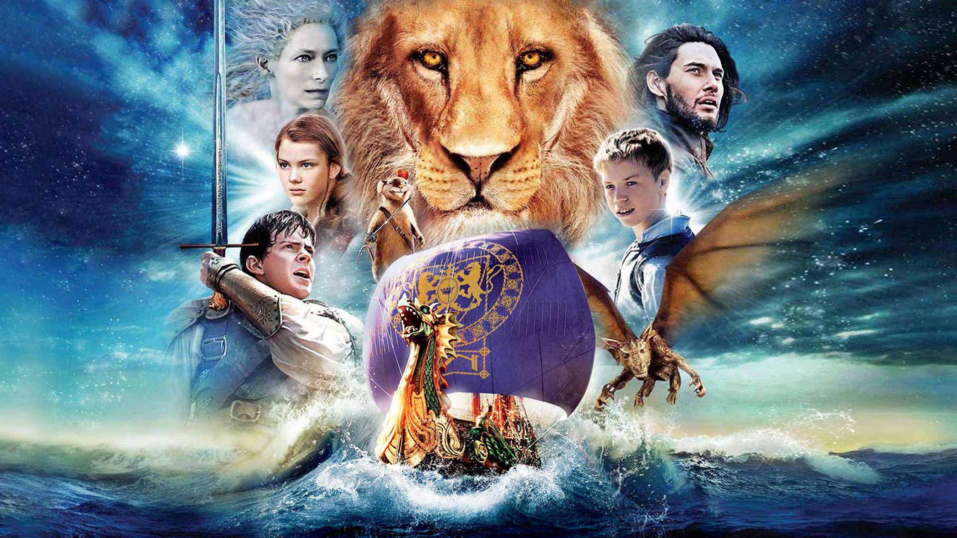 Нарния автор. Хроники Нарнии: покоритель зари / the Chronicles of Narnia: the Voyage of the Dawn Treader (2010). Хроники Нарнии 2005 Лев. Хроники Нарнии Постер.