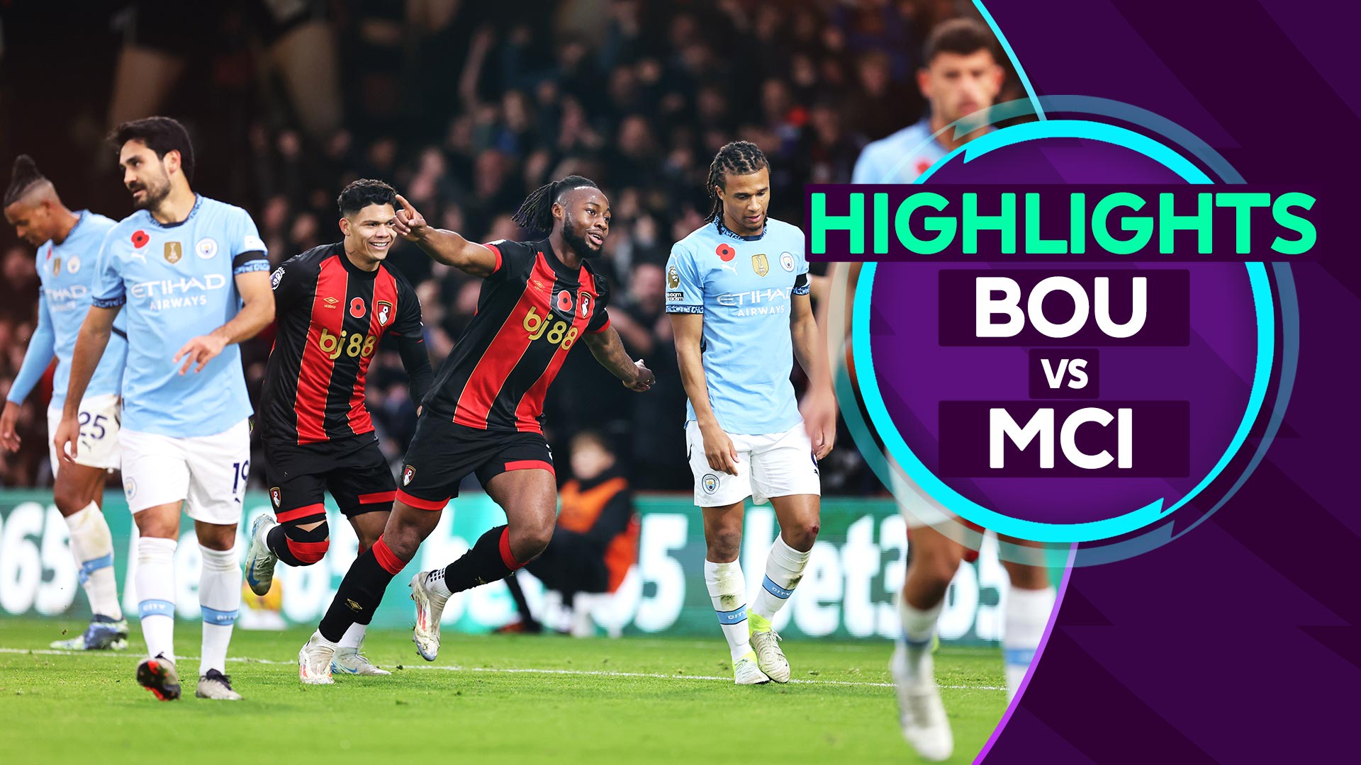 MW 10: Bournemouth 2-1 Man City