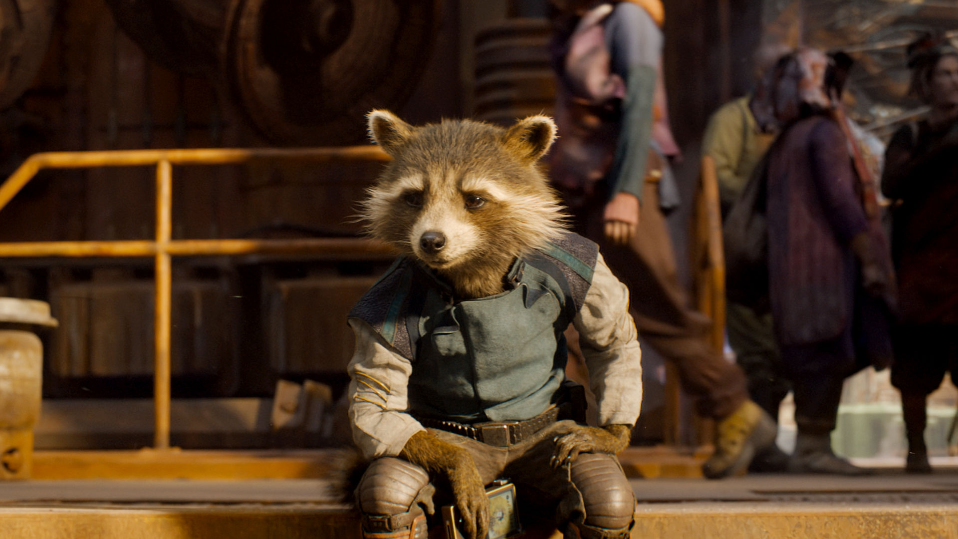 Watch a clip from Creating Rocket Raccoon on Disney+