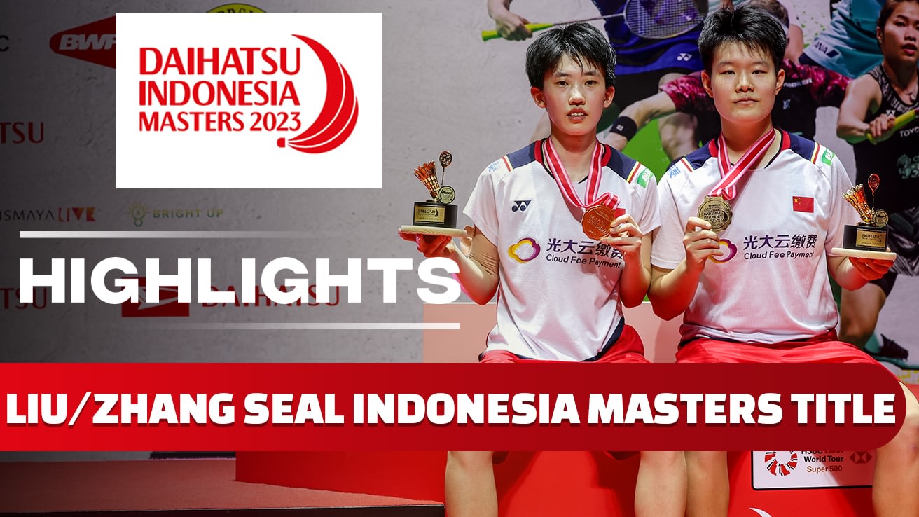 BWF Indonesia Masters - Liu, Zhang Trounce Fukus, Hirota Video | BWF ...