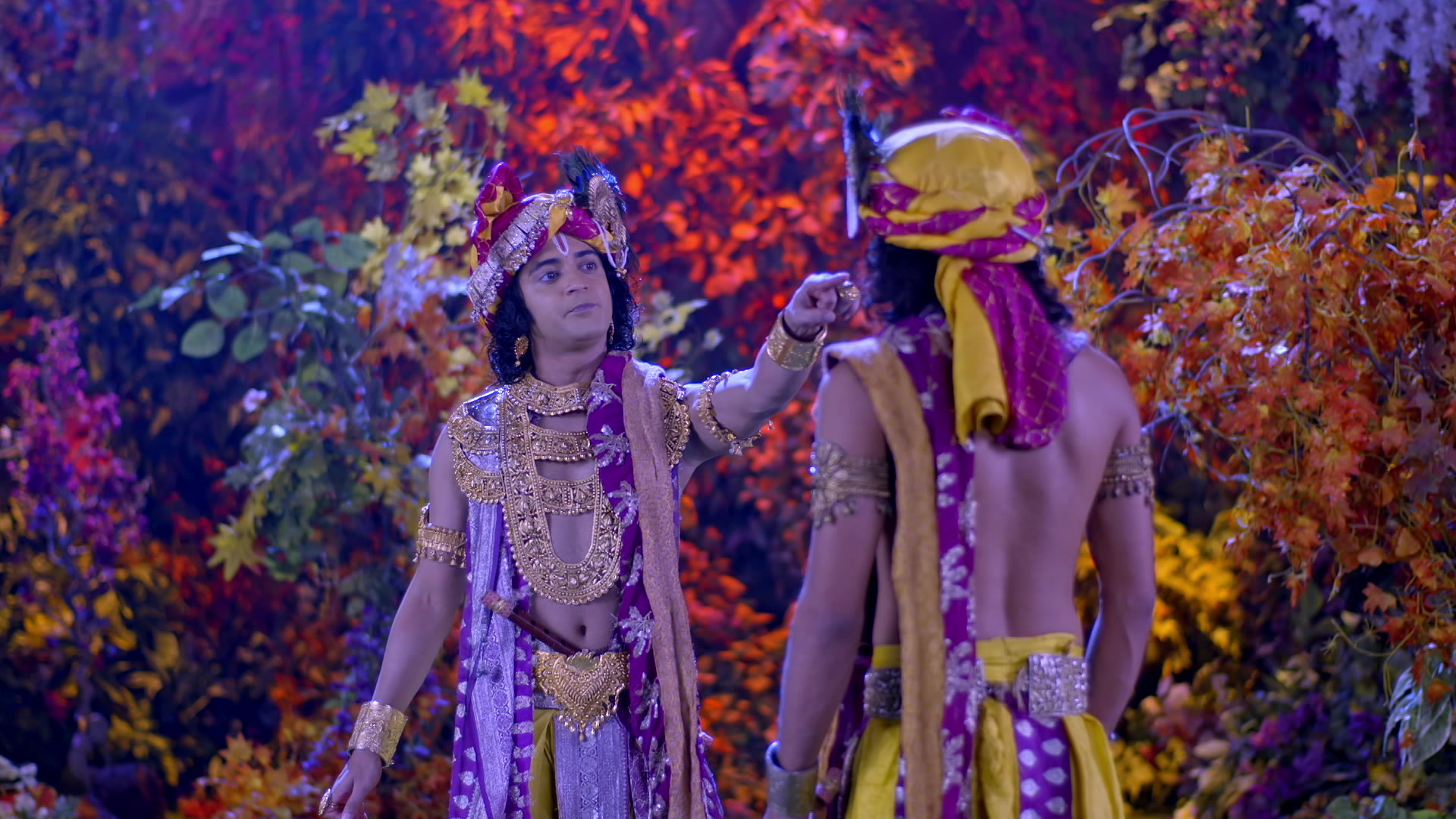 Krishna Challenges Kaptasur