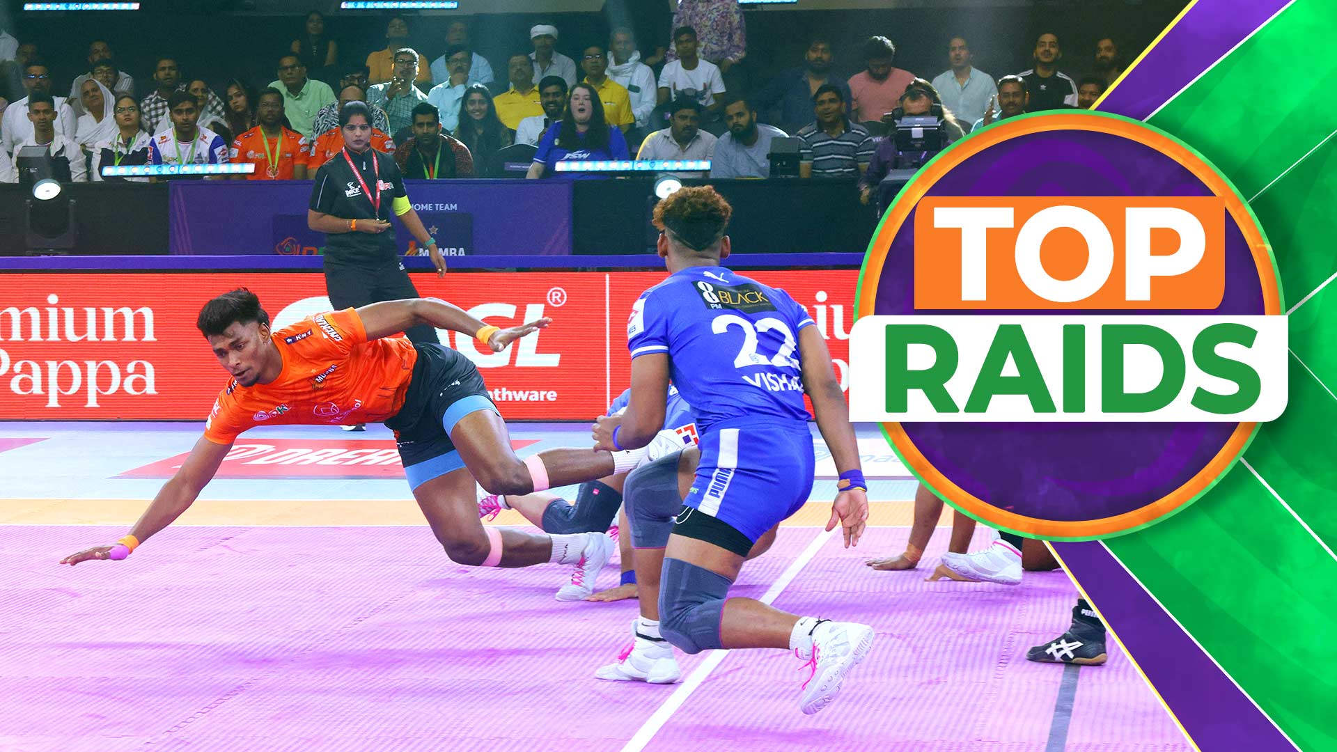 Top Raids: Mumba vs Steelers