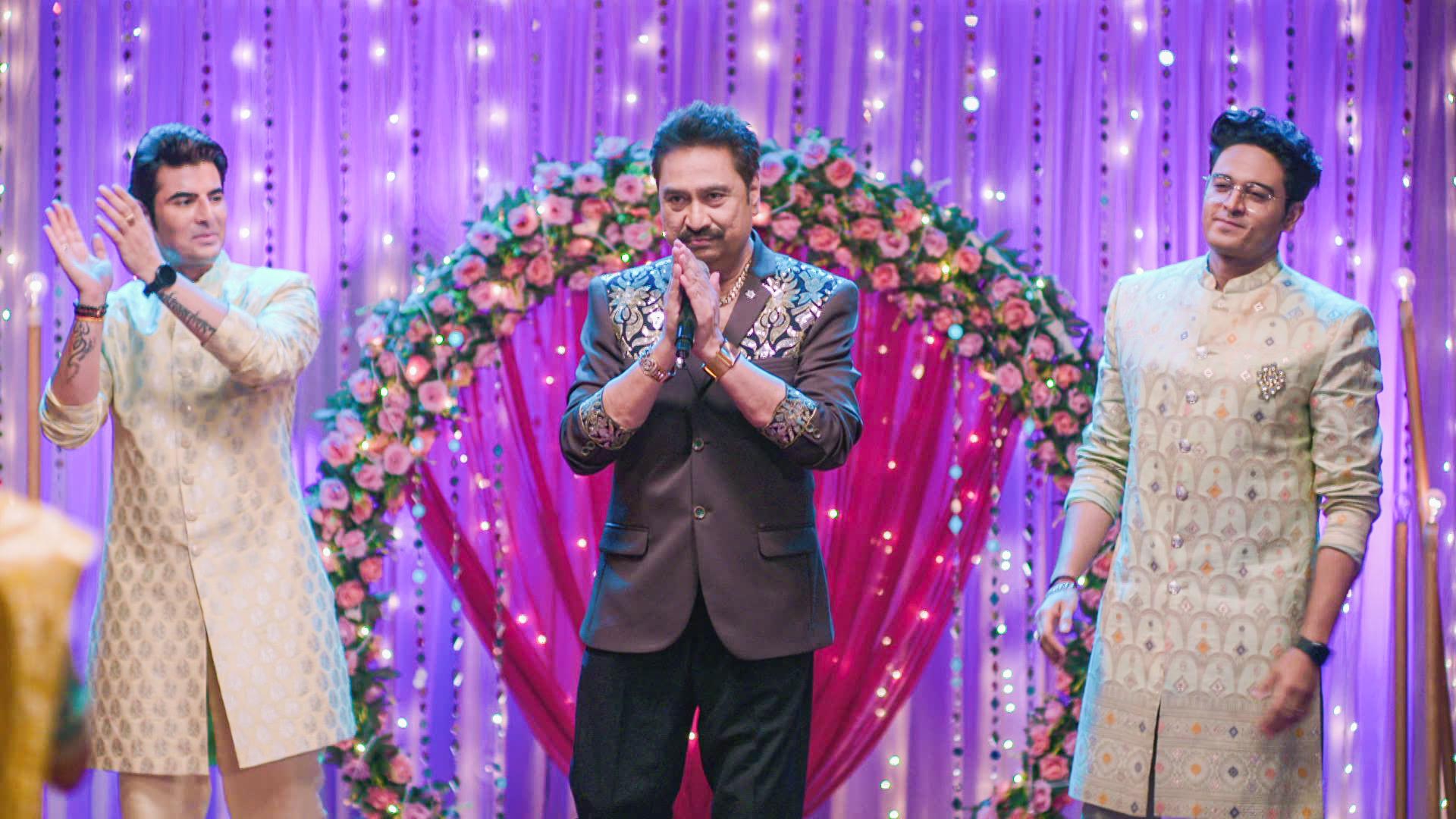 Kumar Sanu Attends the Wedding
