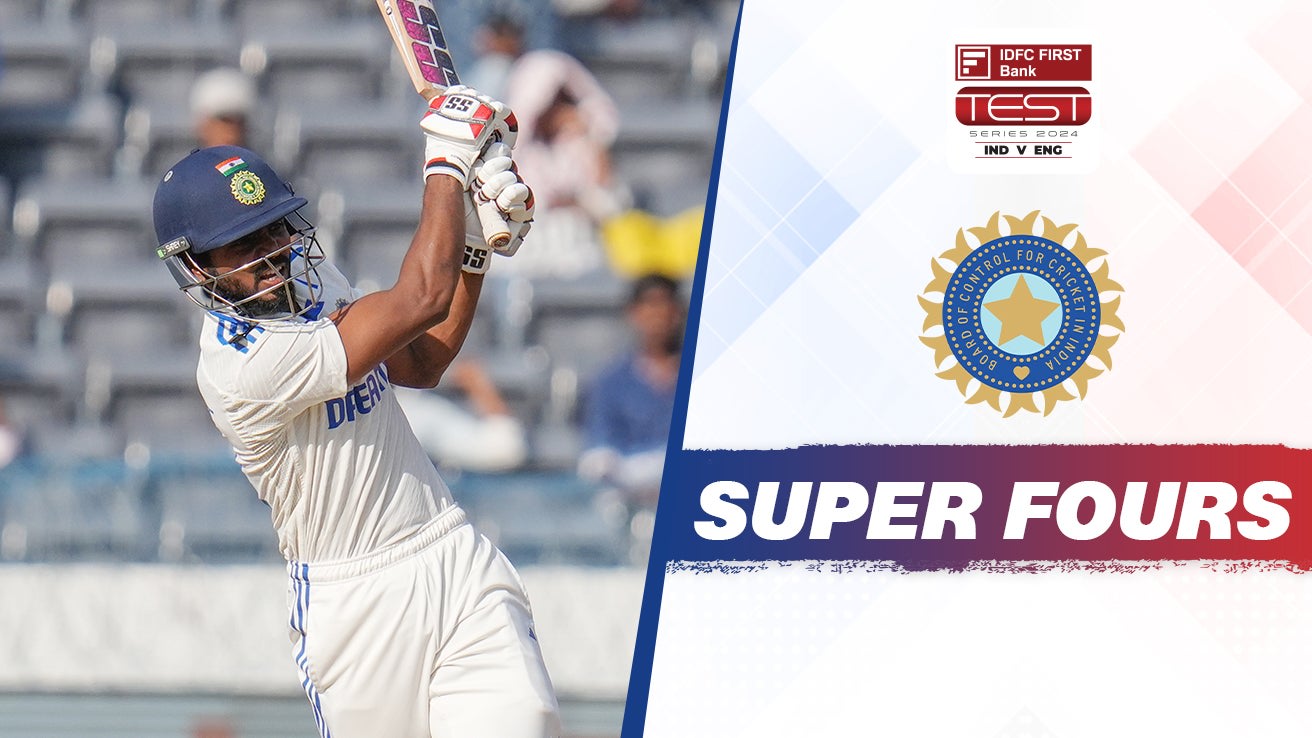India vs England - 1st Test - 2nd Innings - India Super 4s
